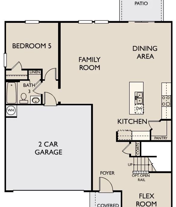 Ascent at Arbor Ridge - Bartlett Plan Image 1