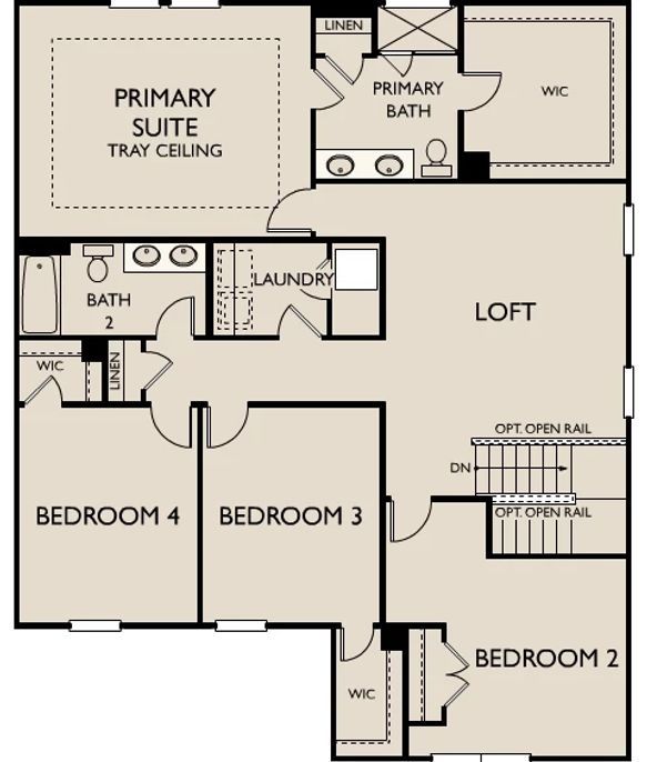 Ascent at Arbor Ridge - Bartlett Plan Image 2