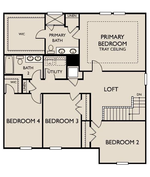 Ascent at Arbor Ridge - Montgomery Plan Image 2