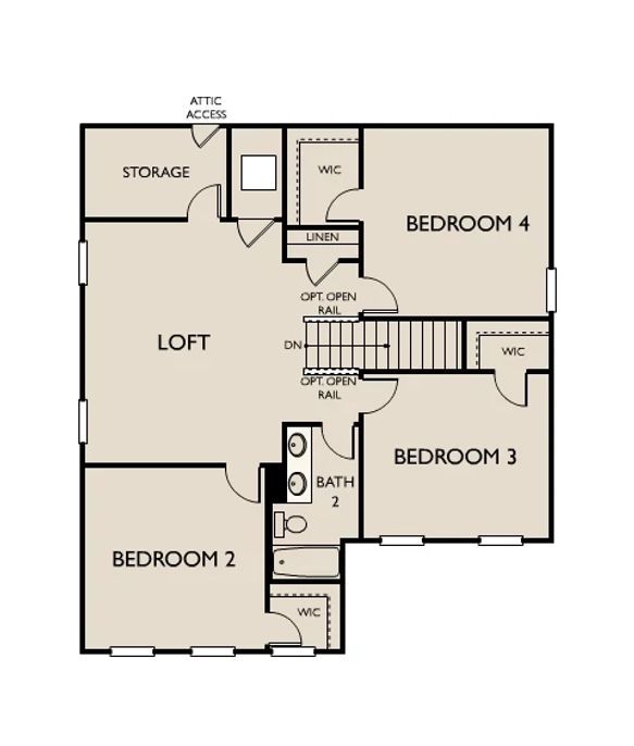 Ascent at Arbor Ridge - Washington Plan Image 2