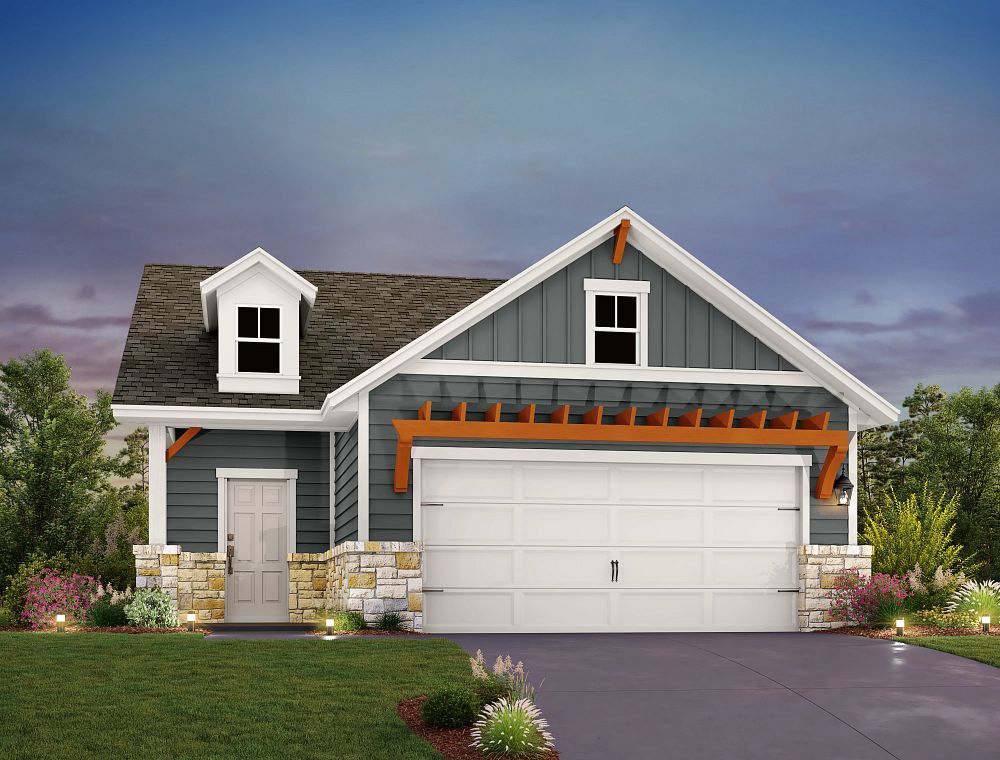 The Trails at Carmel - Travis  Elevation Image 3