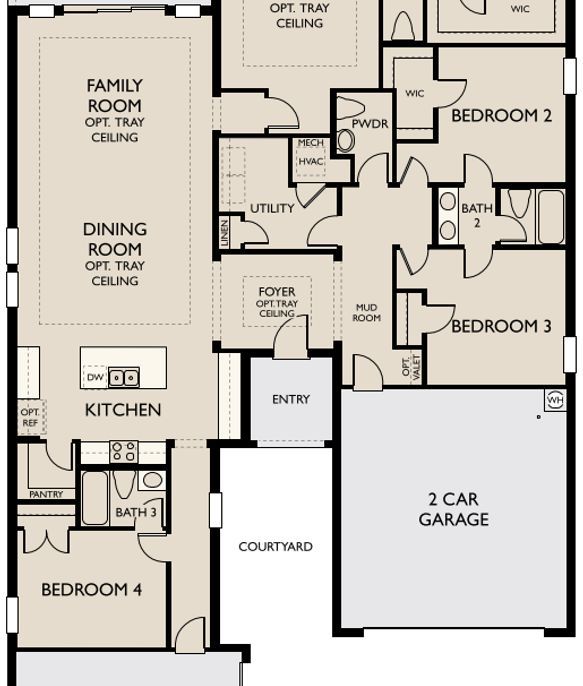 Oakfield Trails - Coquina Plan Image 1