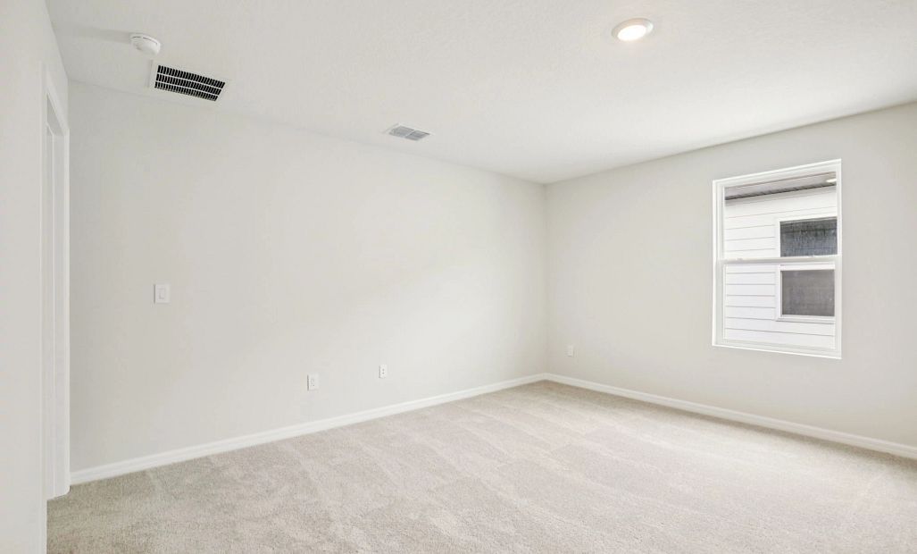 Large loft when you get to the top of the stairs