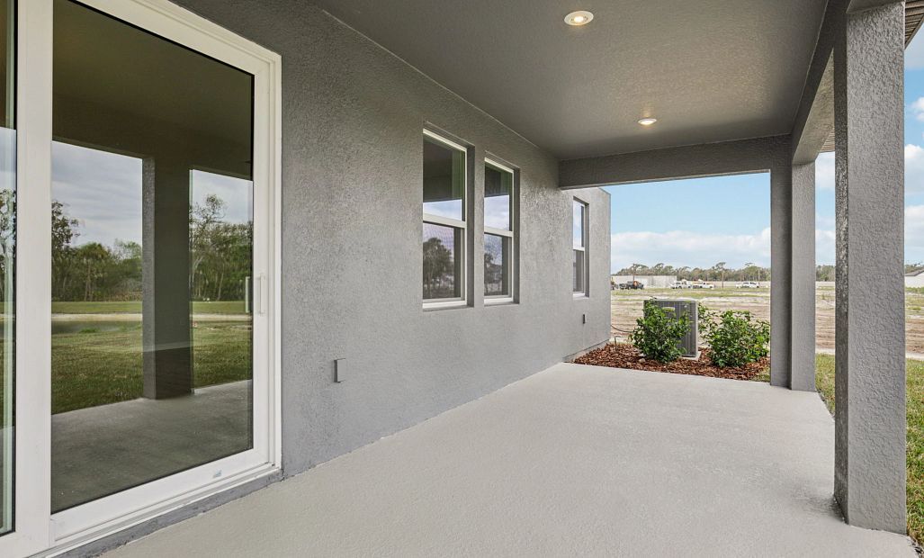 Extended covered back lanai