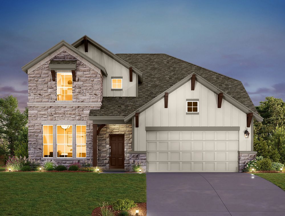 Thornton - Lagos Reserve: Manor, Texas - Ashton Woods