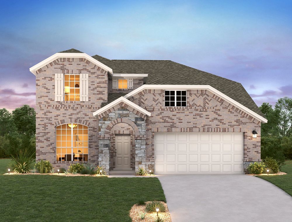 The Trails at Carmel - Thornton Elevation Image 2