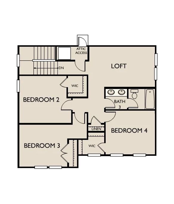 Cedars of Cane Ridge | 55+ Community - Blake Plan Image 2