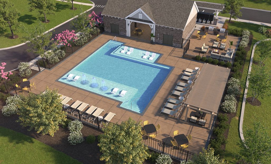 Future Swimming Pool Rendering