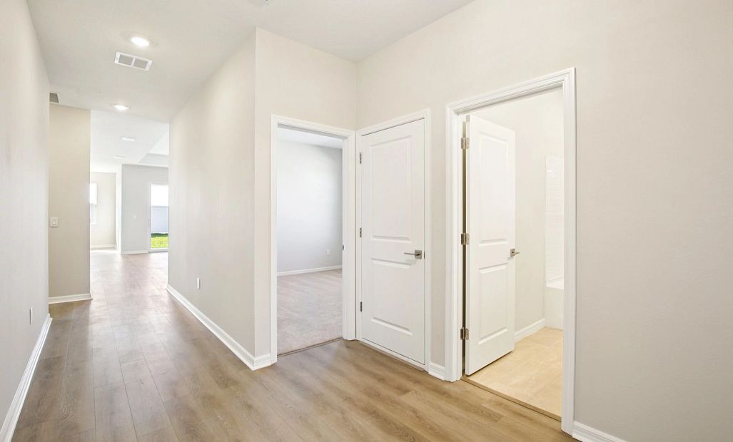 Foyer as you step into the home