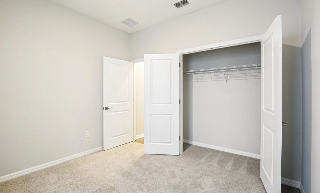 Bedroom 4 with a nice sized closet