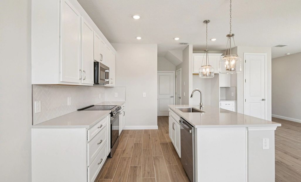 AW Collection® Timeless is a stunning backdrop for this beautiful home