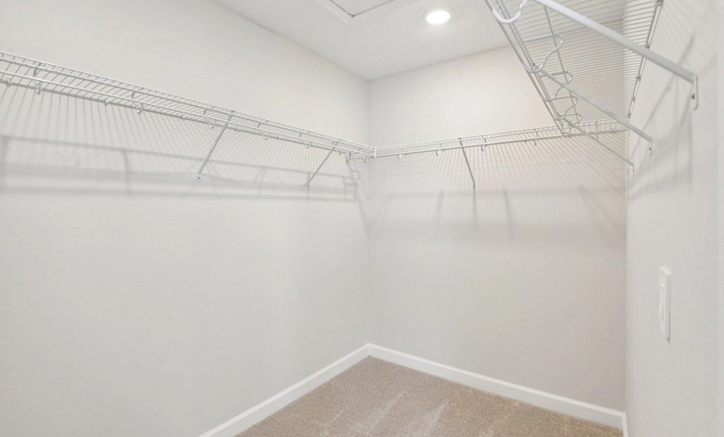 Large walk-in closet located off the primary bedroom