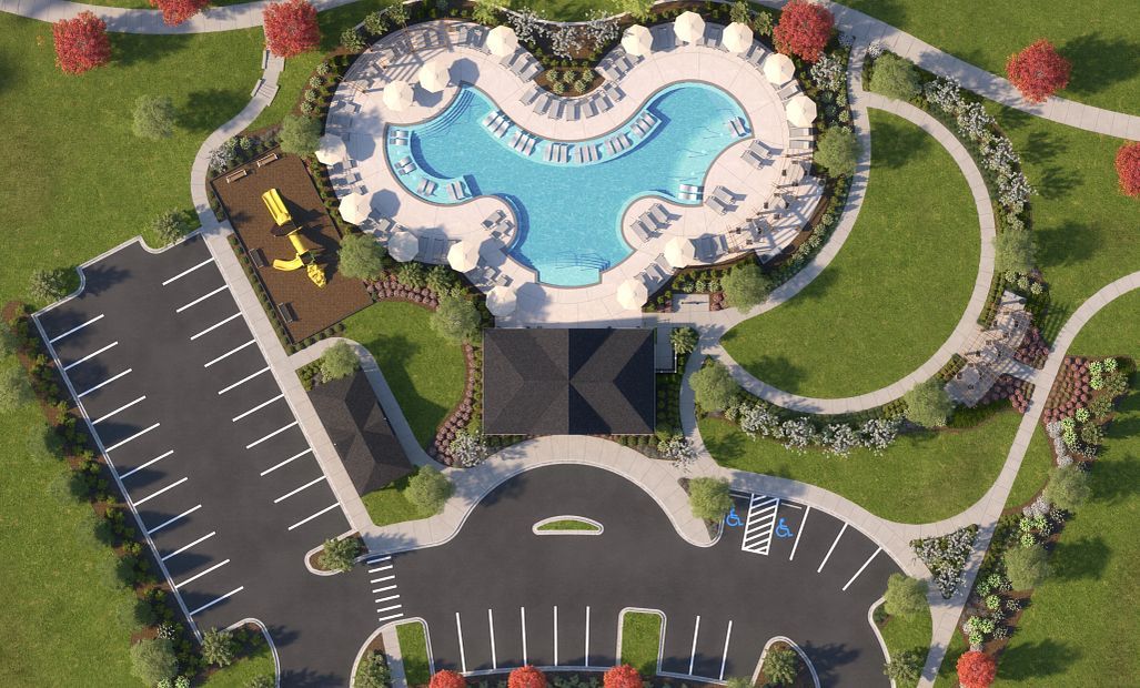 Future Swimming Pool Rendering