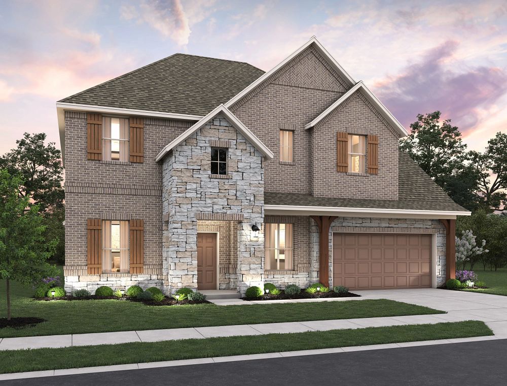 The Trails at Carmel - Hawthorne Elevation Image 2