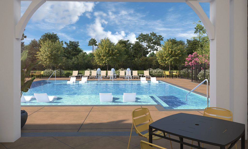 Future Swimming Pool Rendering