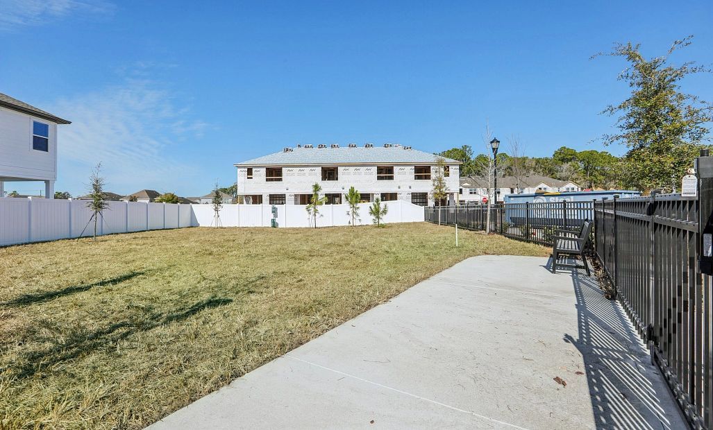 Dog Park with bench
