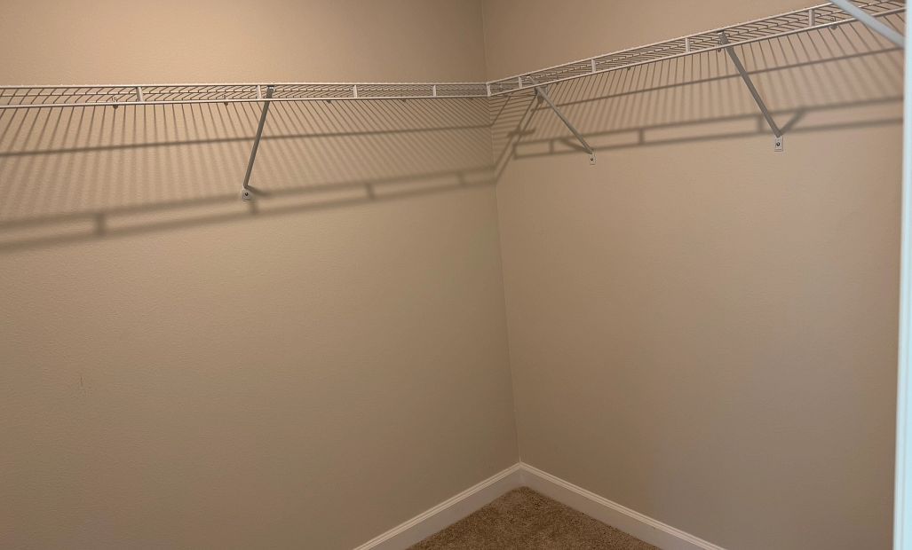 Primary walk-in closet