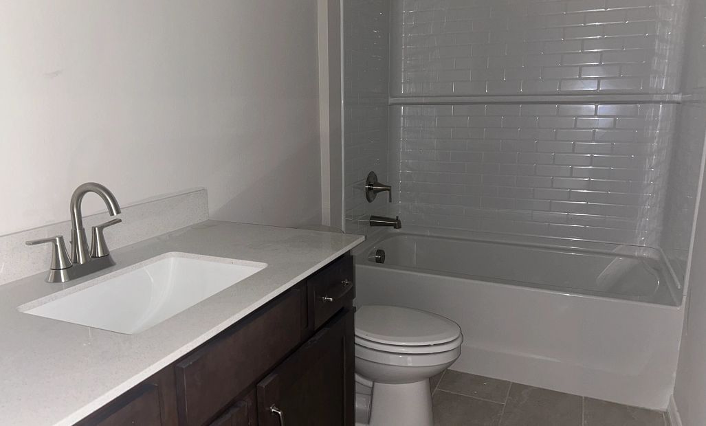 Bathroom 2 located near the secondary bedrooms featuring aspects of AW Collection® Roosevelt - under