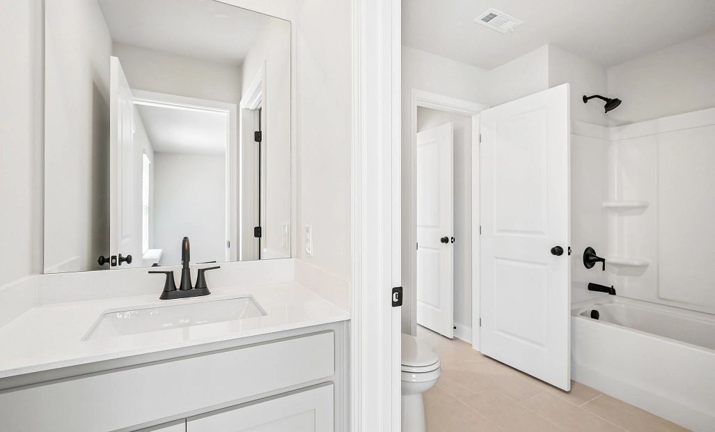 Secondary Bathroom | For representation purposes only. Options and layout may vary by community and