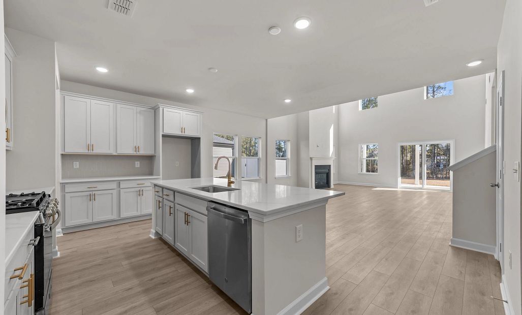 Similar Harrison floorplan. Photos are representative.