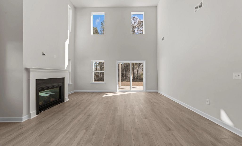 Similar Harrison floorplan. Photos are representative.