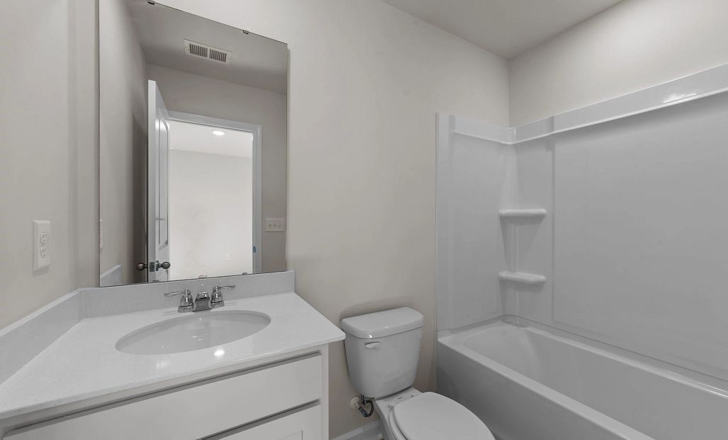 Similar Harrison floorplan. Photos are representative.