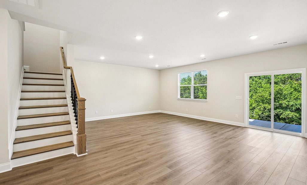 Hardwood Stairs/Great Room