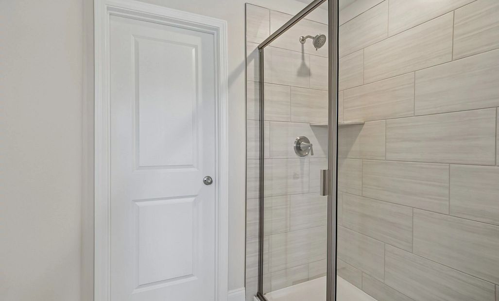 Primary Walk-in Shower | For representation purposes only. Options and layout may vary by community