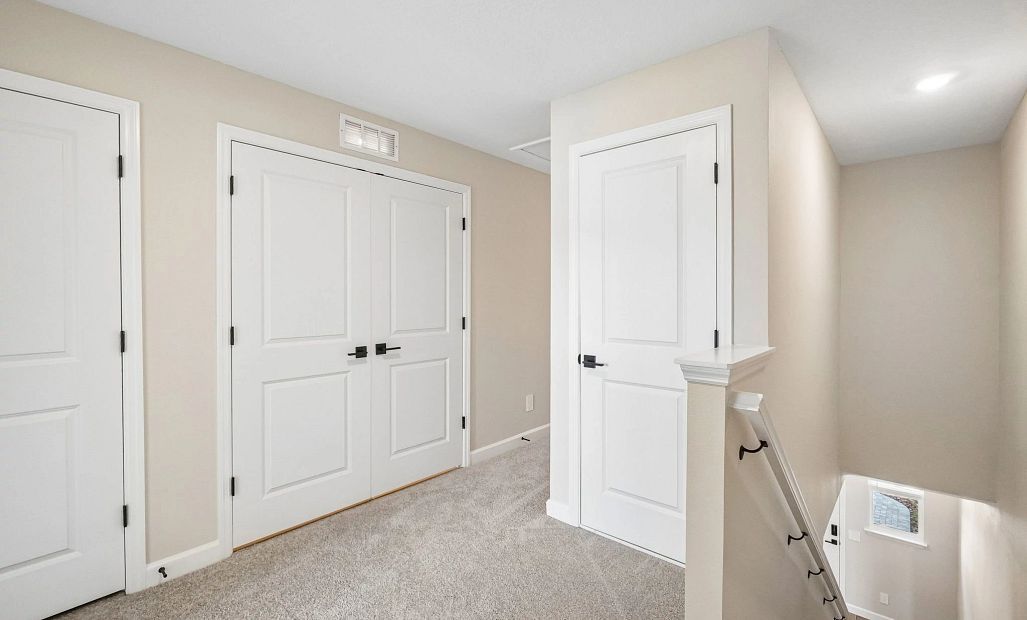 The upstairs loft welcomes you to the upstairs bedrooms