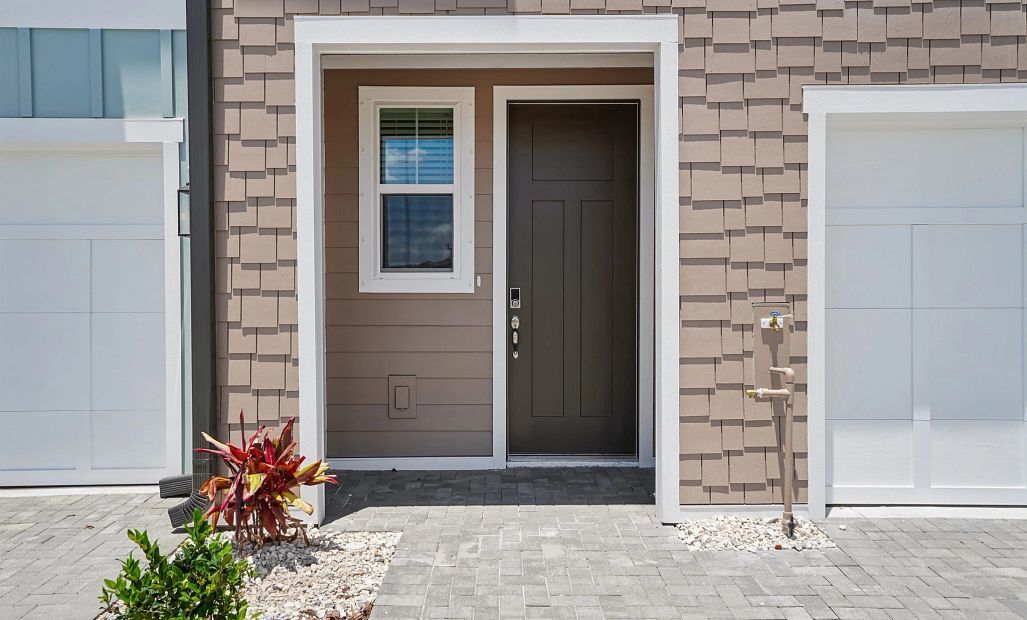 Covered front porch