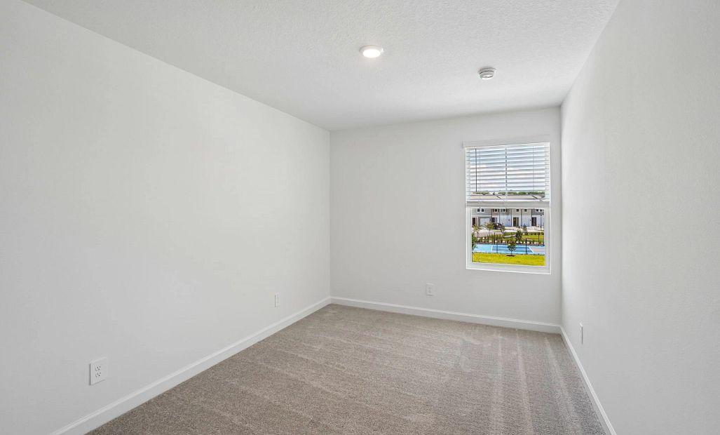 Bedroom 2 located off the front of the home