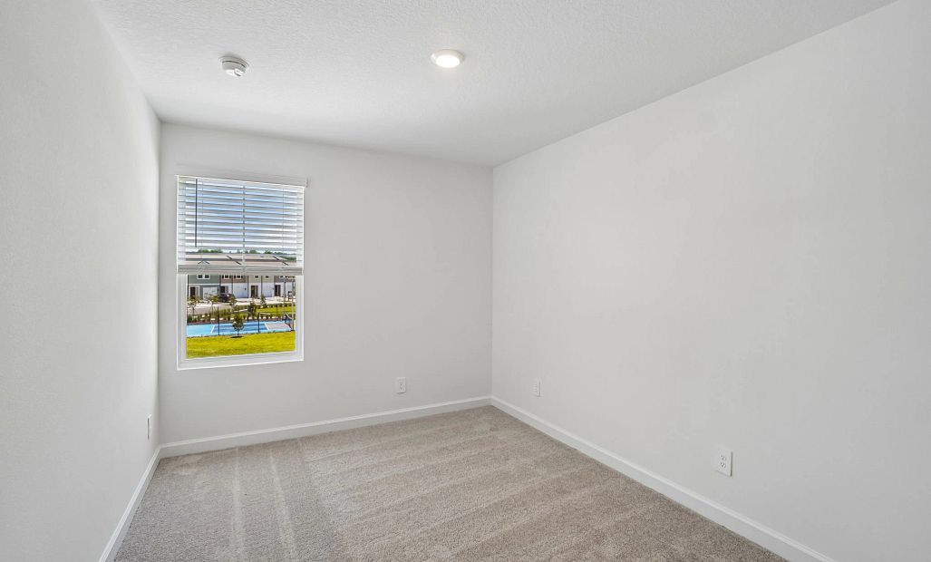 Bedroom 3 located off the front of the home