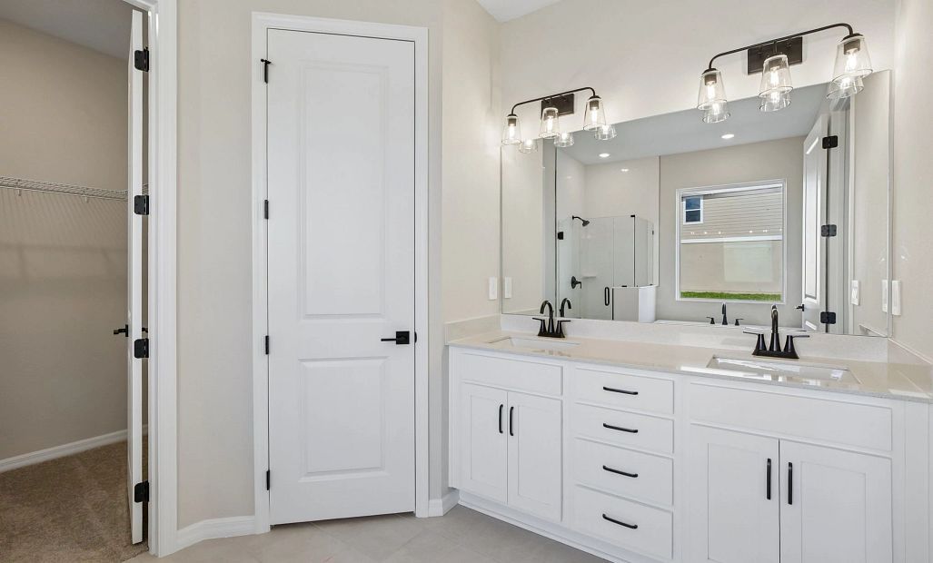 The primary bathroom featuring aspects of AW Collection® Harmony