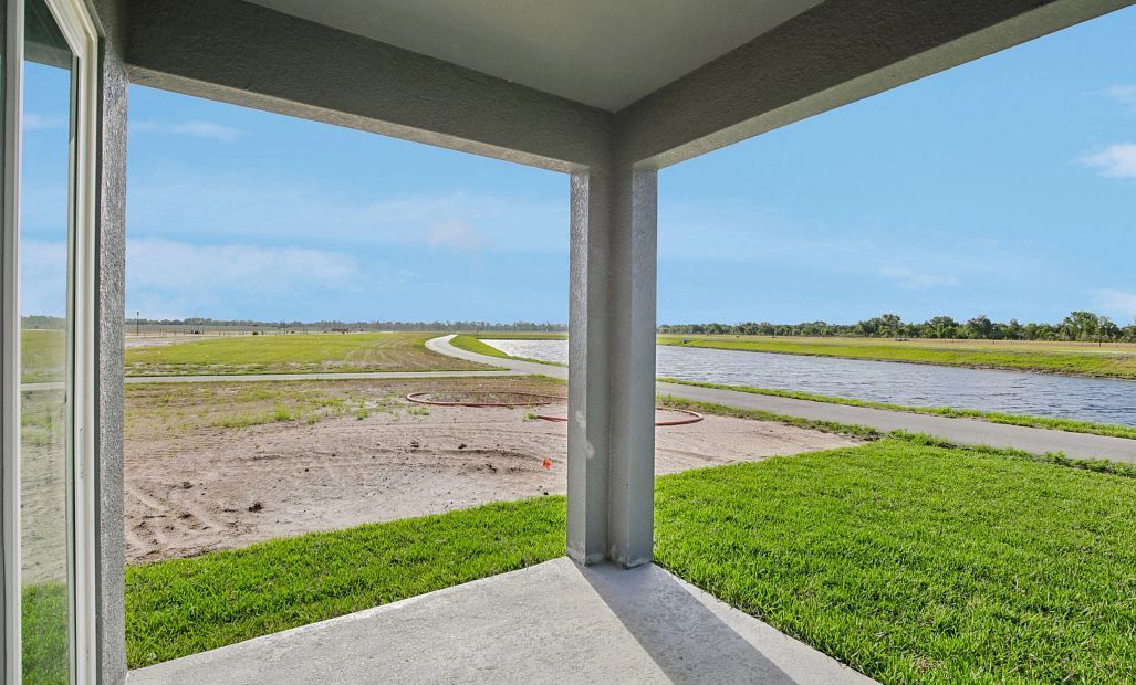 Sit on your covered back lanai and experience the stunning water views