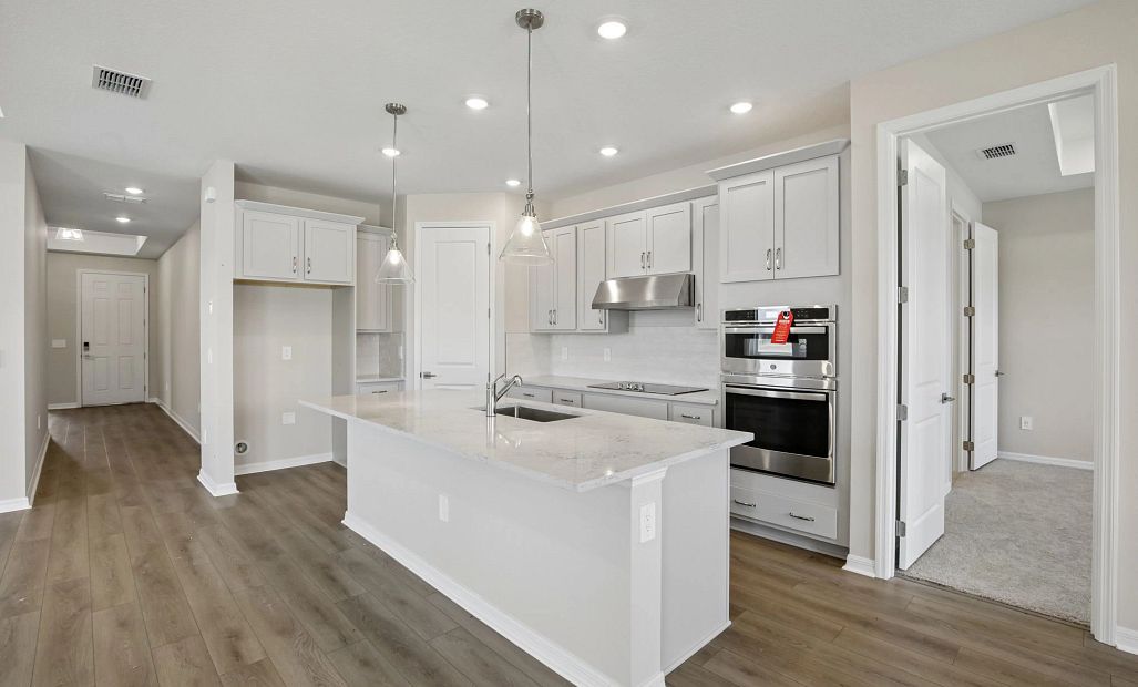 The stunning kitchen features our AW Collection® Milan