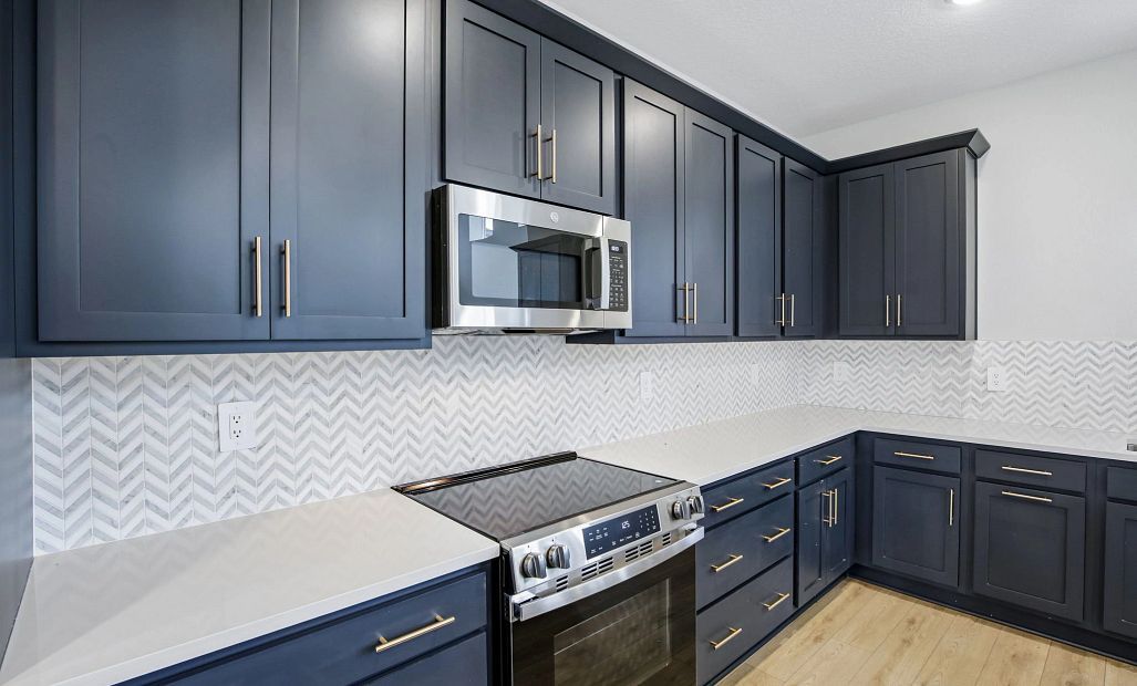 The stunning AW Collection® Sapphire is a showstopper in this home