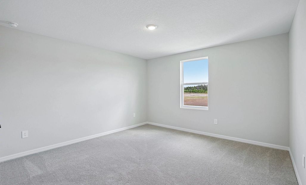 At the back of the home we find bedroom 4