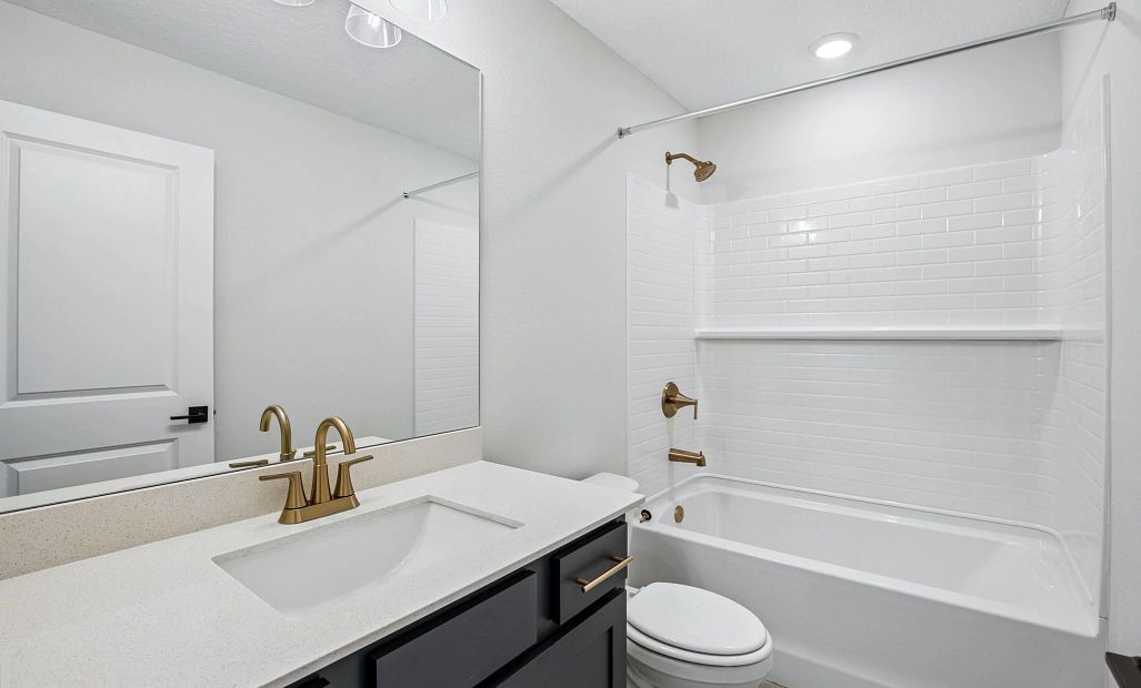 Bathroom 3 is connected to bedroom 4 perfect for guests or someone who wants more privacy