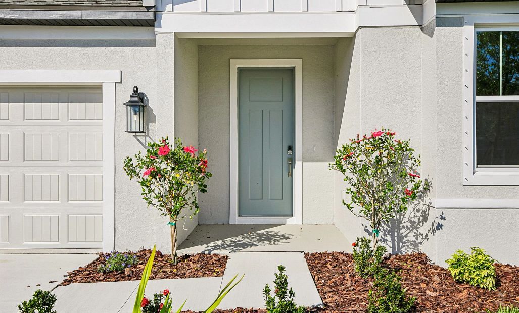 Covered front porch