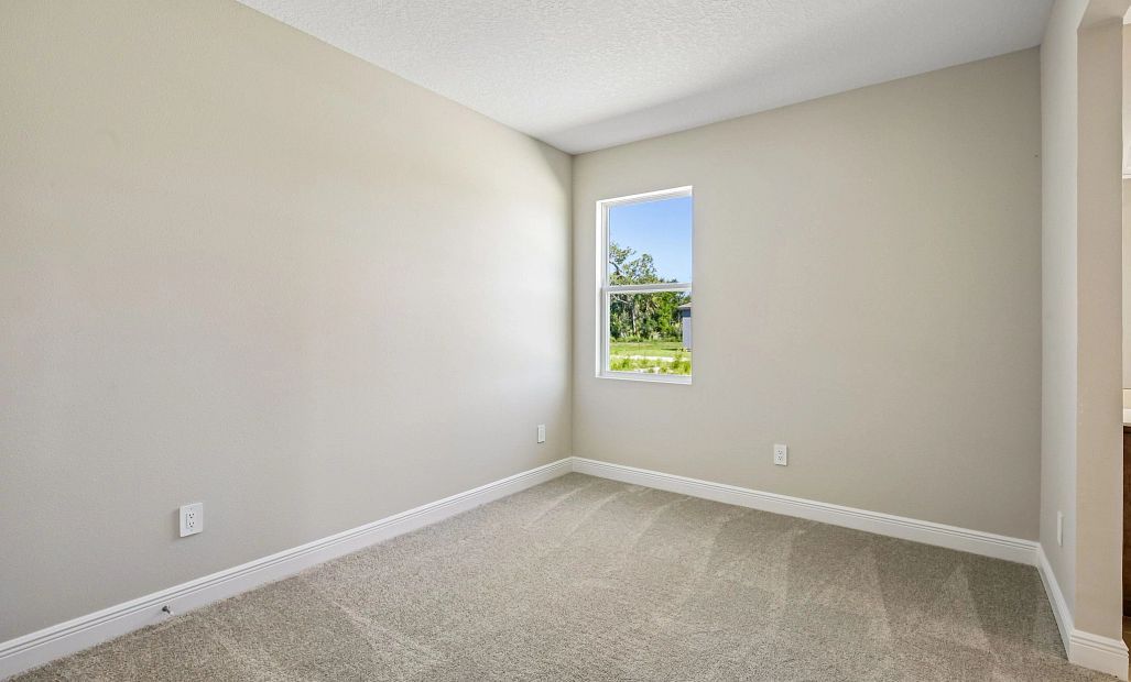 Bedroom 2 located off the other side of the jack and jill bathroom