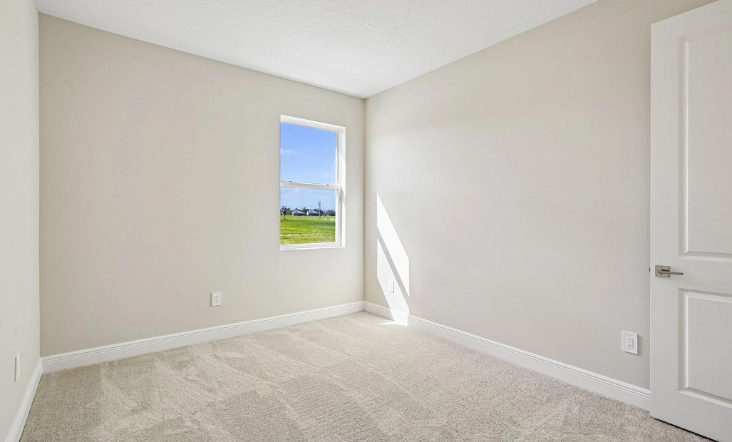 Off the kitchen space you will find bedroom 4