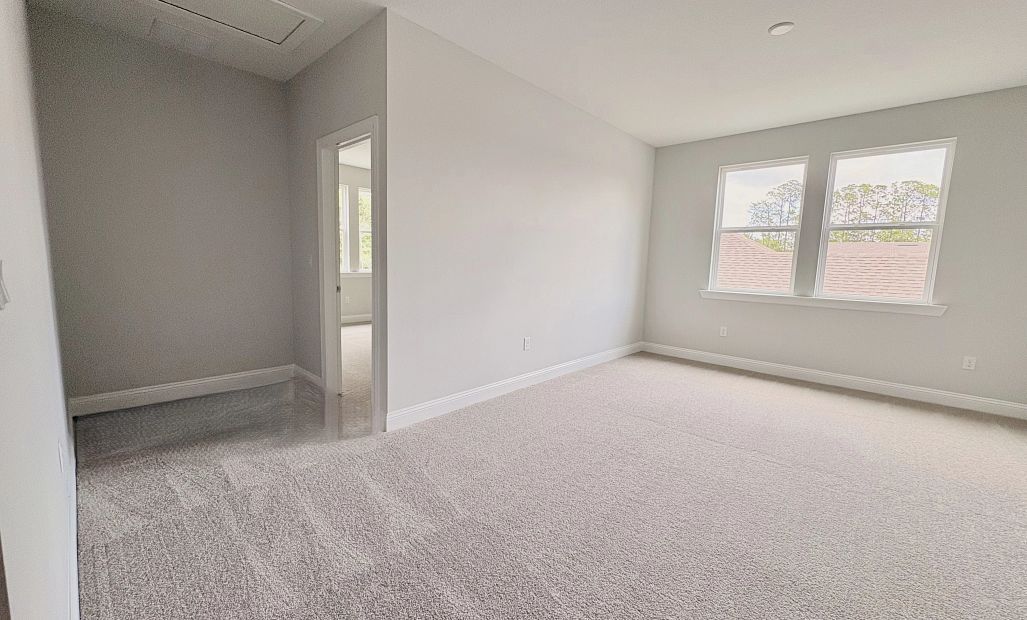 As you make your way upstairs you will find the spacious loft - under construction