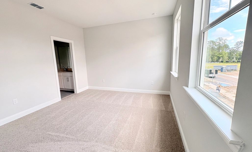 Bedroom 2 located off the front of the home - under construction