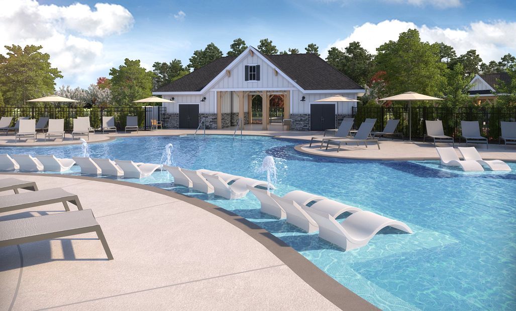 Future Swimming Pool Rendering