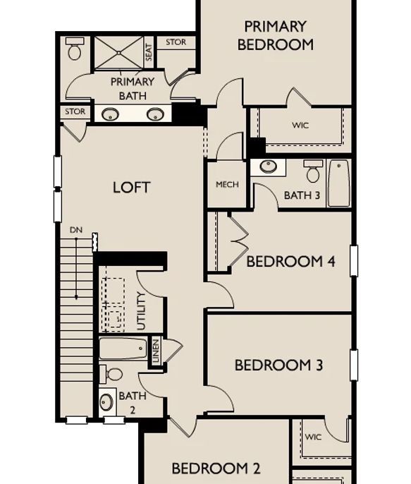 Blue Heron Retreat - Santorini Plan Image 2