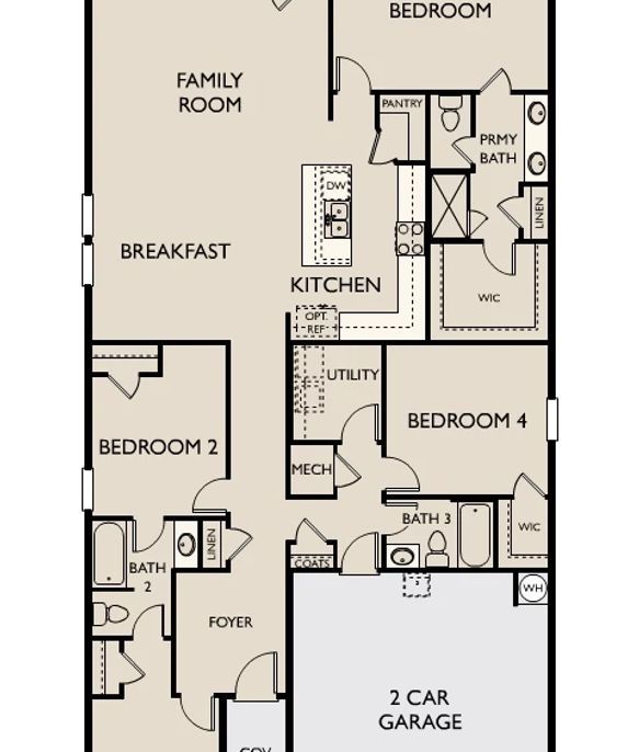 Blue Heron Retreat - Valencia Plan Image 1
