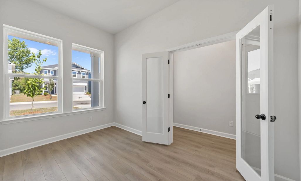 Sample Study Option photo. Actual structural options and design finishes of home may vary.