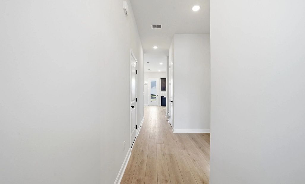 Sample Hallway photo. Actual structural options and design finishes of home may vary.