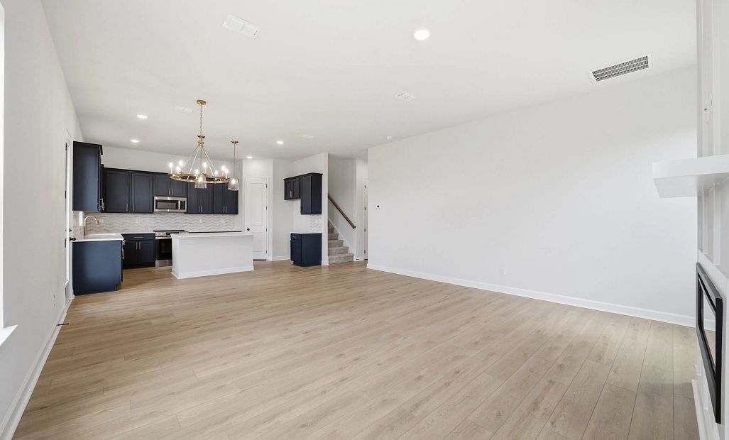 Sample Family Room photo. Actual structural options and design finishes of home may vary.