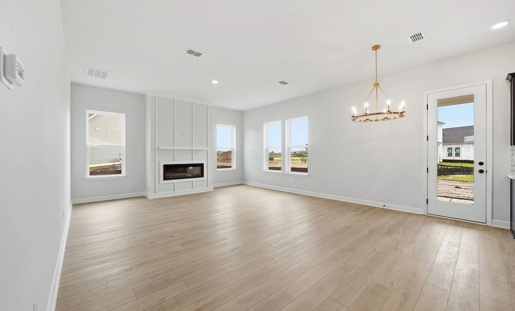 Sample Family Room photo. Actual structural options and design finishes of home may vary.